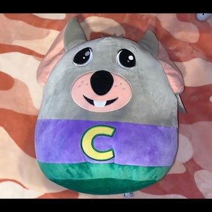 Rare Chuck E Cheese Squishmallow Pillow